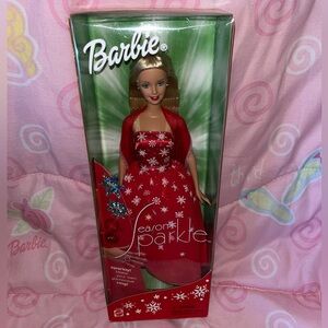 Barbie Season's Sparkle Doll by Mattel New In Box 55198